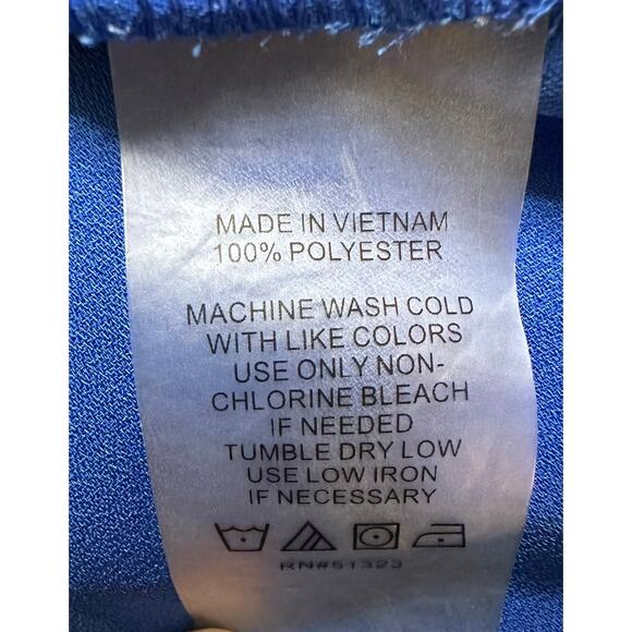 Vince Camuto Beautiful Bright Blue Sleeveless Tunic Size XL - Picture 5 of 5